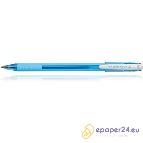 DŁUGOPIS KULKOWY UNI SX-101FL BŁĘKITNY DŁUGOPIS KULKOWY UNI SX-101FL BŁĘKITNY