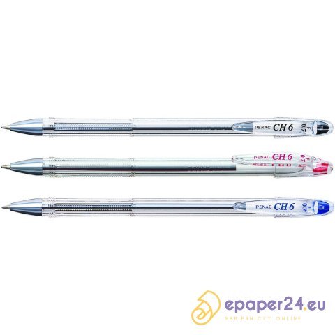 Długopis Penac CH6 0.7mm niebieski Długopis Penac CH6 0.7mm niebieski
