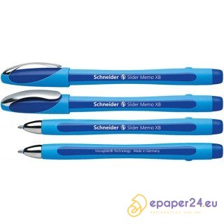 Długopis Schneider Slider Memo XB niebieski Długopis Schneider Slider Memo XB niebieski
