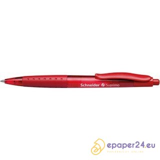 Długopis Schneider Slider Suprimo M czerwony Długopis Schneider Slider Suprimo M czerwony