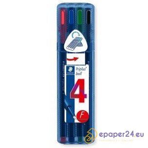 DŁUGOPISY STAEDTLER TRIPLUS BALL F 4 KOLORY DŁUGOPISY STAEDTLER TRIPLUS BALL F 4 KOLORY