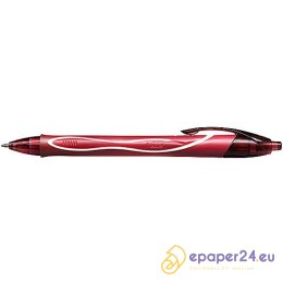 Długopis żelowy BiC Gelocity Quick Dry czerwony