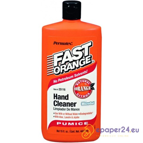 Emulsja do mycia rąk Fast Orange 444ml Emulsja do mycia rąk Fast Orange 444ml