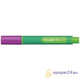 Flamaster Schneider Link-it 1.0mm purpurowy Flamaster Schneider Link-it 1.0mm purpurowy