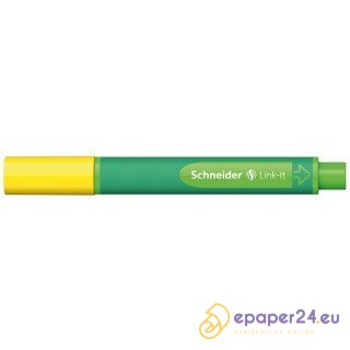 Flamaster Schneider Link-it 1.0mm żółty Flamaster Schneider Link-it 1.0mm żółty