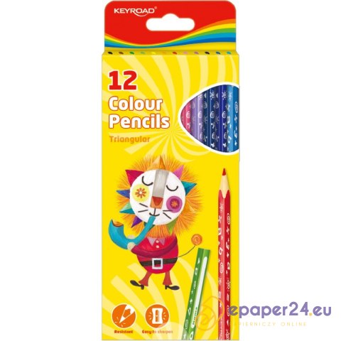 Kredki ołówkowe Keyroad Color Pencil 12 kolorów Kredki ołówkowe Keyroad Color Pencil 12 kolorów