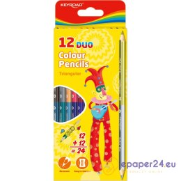 Kredki ołówkowe Keyroad Color Pencil 24 kolory