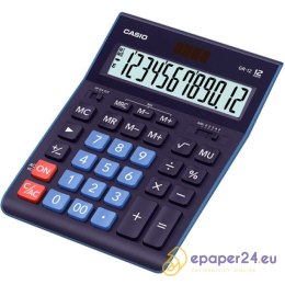 Kalkulator Casio GR-12 niebieski