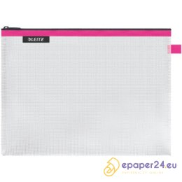 Koszulka z suwakiem Leitz Wow 23x30cm różowa