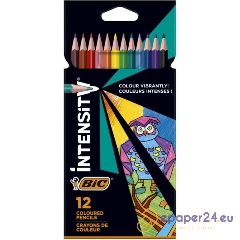 Kredki ołówkowe BiC Color Up! 12 kolorów Kredki ołówkowe BiC Color Up! 12 kolorów