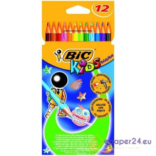 Kredki ołówkowe BiC Kids Evolution 12 kolorów
