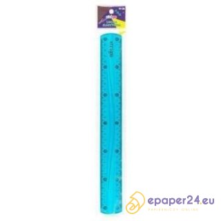 LINIJKA PLASTIKOWA STRIGO 30cm ELASTYCZNA