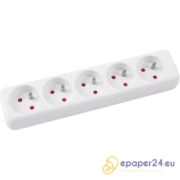 Listwa zasilająca Office Products 3m/5g biała
