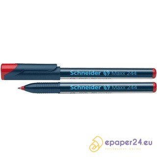Marker do płyt Schneider Maxx 244 M czerwony Marker do płyt Schneider Maxx 244 M czerwony