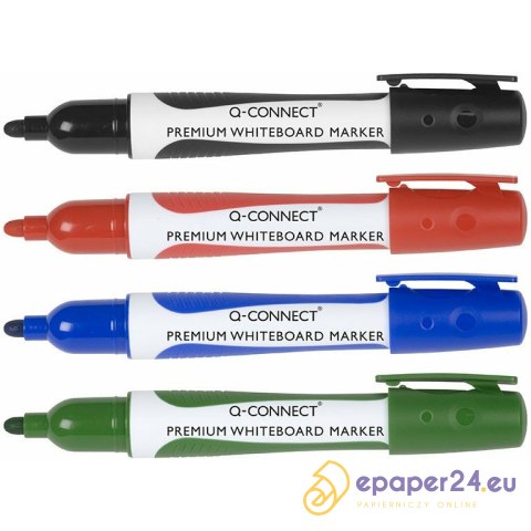Marker do tablic Q-Connect Premium czerwony Marker do tablic Q-Connect Premium czerwony