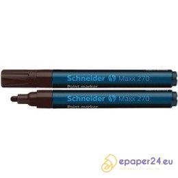Marker olejowy Schneider Maxx 270 brązowy