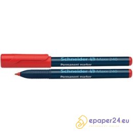 Marker permanentny Schneider Maxx 240 czerwony
