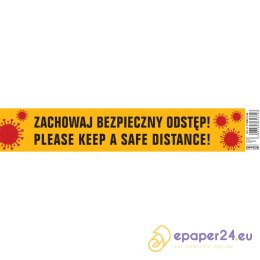 Naklejka Office Products 8x45cm 