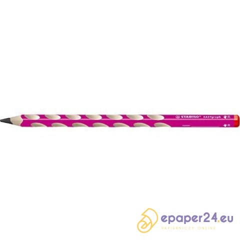 Ołówek Stabilo EasyGraph HB R różowy Ołówek Stabilo EasyGraph HB R różowy