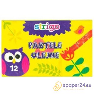PASTELE OLEJNE STRIGO 12 KOLORÓW
