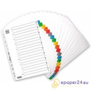 PRZEKŁADKI MYLAR ELBA A4 A-Z