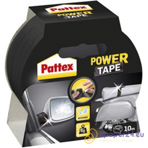 Taśma naprawcza Pattex Power Tape 48mm/10m czarna Taśma naprawcza Pattex Power Tape 48mm/10m czarna