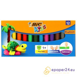 Plastelina BiC Kids 12 kolorów
