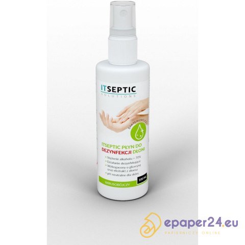 Płyn do dezynfekcji rąk Itseptic 100ml Płyn do dezynfekcji rąk Itseptic 100ml