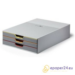 Pojemnik 3 szuflady Durable Varicolor