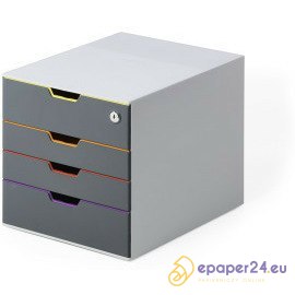 Pojemnik 4 szuflady Durable Varicolor Safe Pojemnik 4 szuflady Durable Varicolor Safe