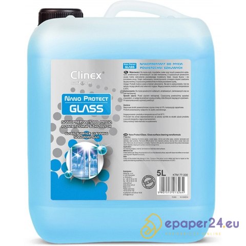 Preparat Clinex Nano Protect Glass 5L (do powierzchni szklanych) Preparat Clinex Nano Protect Glass 5L (do powierzchni szklanych)