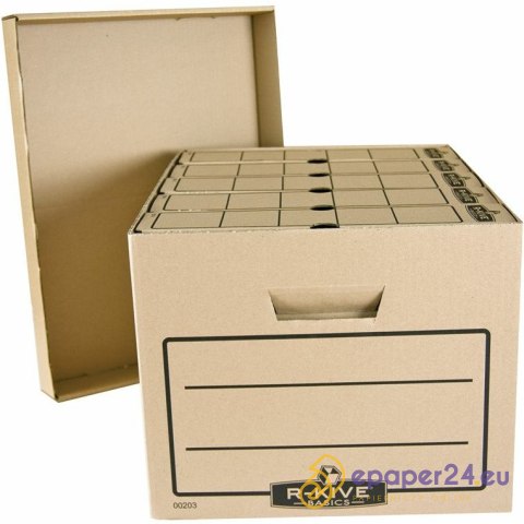 Pudło do archiwizacji R-Kive Basic 340x450x275mm brązowe Pudło do archiwizacji R-Kive Basic 340x450x275mm brązowe