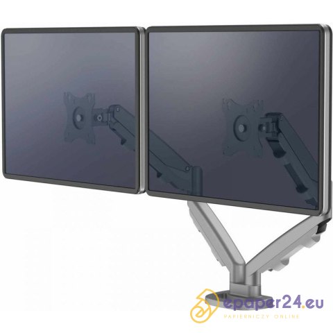 Ramię na 2 monitory Fellowes Eppa srebrne Ramię na 2 monitory Fellowes Eppa srebrne
