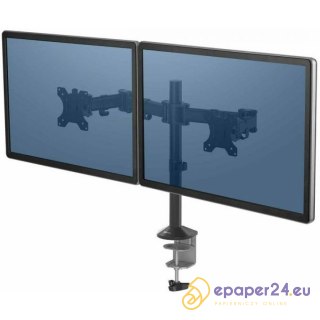Ramię na 2 monitory Fellowes Reflex czarne