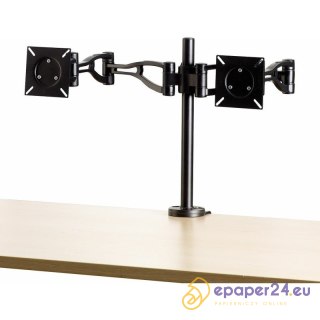 Ramię na 2 monitory Fellowes Vista czarne