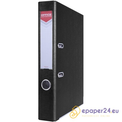Segregator Office Products Officer A4/55mm czarny Segregator Office Products Officer A4/55mm czarny