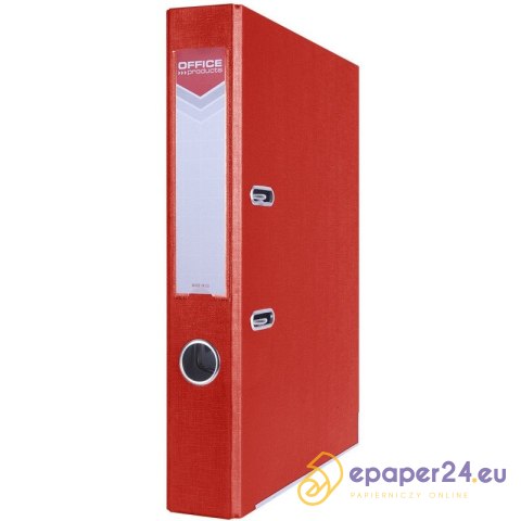 Segregator Office Products Officer A4/55mm czerwony Segregator Office Products Officer A4/55mm czerwony