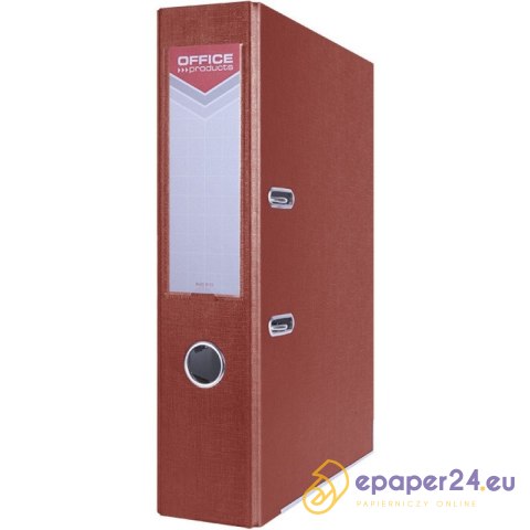 Segregator Office Products Officer A4/75mm bordowy Segregator Office Products Officer A4/75mm bordowy