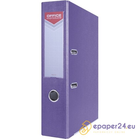 Segregator Office Products Officer A4/75mm fioletowy Segregator Office Products Officer A4/75mm fioletowy