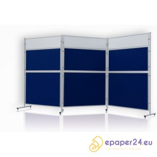 TABLICA MODERACYJNA 2X3 TEKSTYLNA 180 X 120 CM