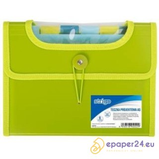 TECZKA PP STRIGO A5 6 PRZEKŁADEK RÓŻOWA