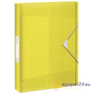 TECZKA PP Z GUMKĄ ESSELTE Colour'Ice A4/40mm ŻÓŁTA