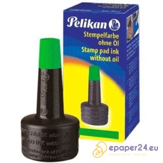 TUSZ DO PIECZĄTEK PELIKAN 28ml ZIELONY