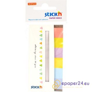 ZAKŁADKI STICK'N 15x45mm 6 KOLORÓW (6x30)