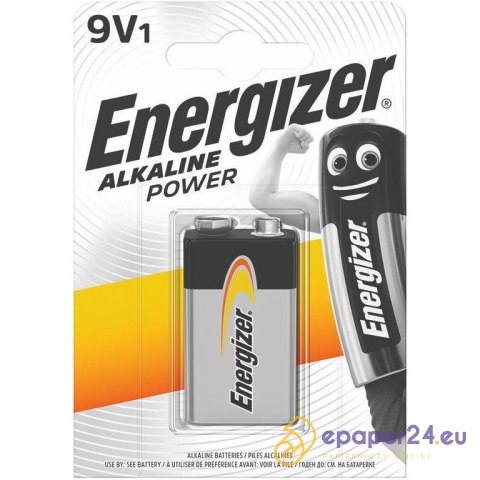 Bateria Energizer Alkaline Power E 6LR61 9V Bateria Energizer Alkaline Power E 6LR61 9V