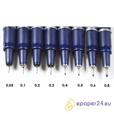 Cienkopis kreślarski Rystor Technic 0.1mm czarny Cienkopis kreślarski Rystor Technic 0.1mm czarny