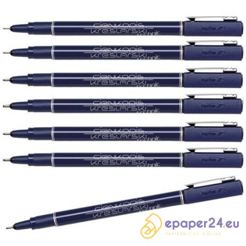 Cienkopis kreślarski Rystor Technic 0.2mm czarny Cienkopis kreślarski Rystor Technic 0.2mm czarny