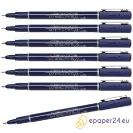 Cienkopis kreślarski Rystor Technic 0.6mm czarny