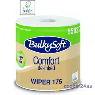 Czyściwo w rolce BulkySoft 176m 2w celuloza białe