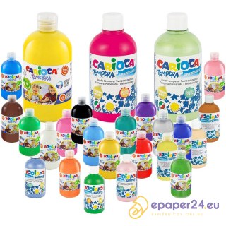 Farba tempera Carioca 500ml jasnozielona